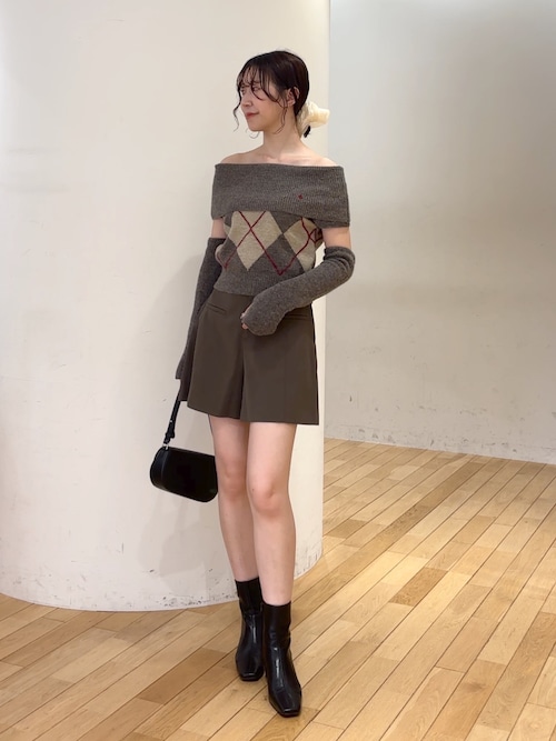 ダブルクロスショートパンツ