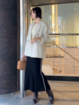 MASAKI KISEさん（レディース・168cm）の冬コーディネート