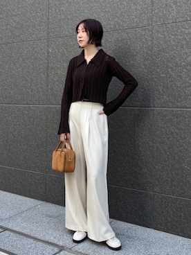 MASAKI KISEさん（レディース・168cm）の秋コーディネート