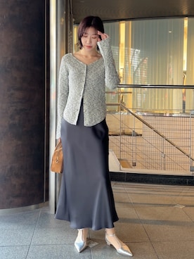 「アイテム（パンプス）」を使った、MASAKI KISEさん（レディース・168cm・20代）の冬コーディネート