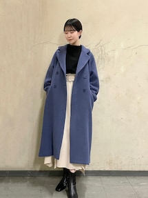 ラグナムーン　ウールコート　Sサイズ ベンツデザインウールコート｜ラグナムーン（LAGUNAMOON