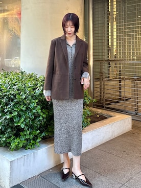 MASAKI KISEさん（レディース・168cm）の秋コーディネート