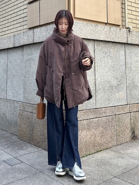 MASAKI KISEさん（レディース・168cm）の冬コーディネート