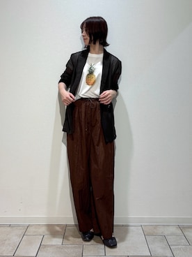 MASAKI KISEさん(レディース・168cm)の夏コーディネート