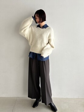 MASAKI KISEさん（レディース・168cm）の秋コーディネート