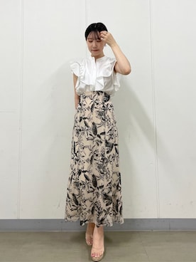 MASAKI KISEさん（レディース・168cm）の夏コーディネート