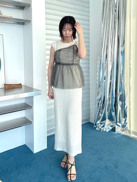 MASAKI KISEさん(レディース・168cm)の夏コーディネート