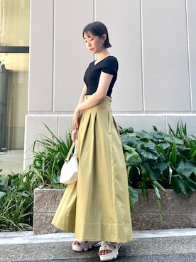 MASAKI KISEさん（レディース・168cm）の夏コーディネート