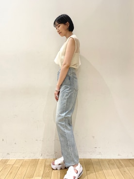 MASAKI KISEさん（レディース・168cm）の夏コーディネート