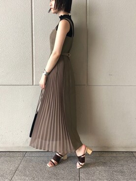 MASAKI KISEさん（レディース・168cm）の春コーディネート