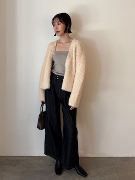 「アイテム（アンサンブル）」を使った、MASAKI KISEさん（レディース・168cm）の秋コーディネート