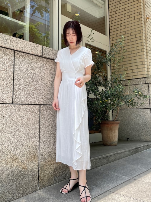 LAGUNAMOON 楊柳ラッフルワンピース ラグナムーン 楊柳ラッフルワンピース｜ラグナムーン（LAGUNAMOON）公式通販