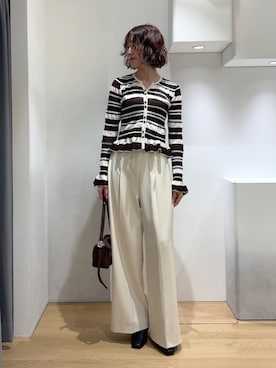「LAGUNAMOON（ラグナムーン）のアイテム」を使った、MASAKI KISEさん（レディース・168cm）の秋コーディネート