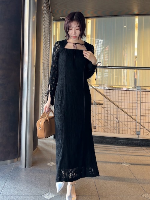 【新品】LAGUNAMOON ラグナムーン オケージョンドレス ブラック S 2025.12.12 UP｜ラグナムーン（LAGUNAMOON）、MASAKI KISE、26106626