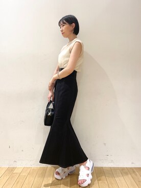 MASAKI KISEさん（レディース・168cm）の夏コーディネート