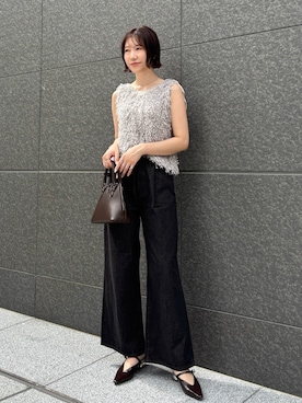 「アイテム（パンプス）」を使った、MASAKI KISEさん（レディース・168cm・20代）の夏コーディネート