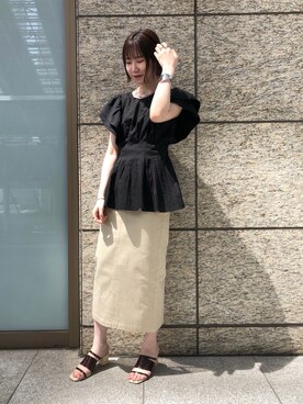 MASAKI KISEさん（レディース・168cm）の春コーディネート