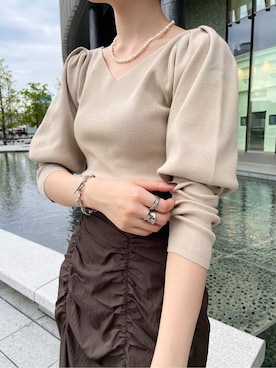 MASAKI KISEさん（レディース・168cm）の秋コーディネート