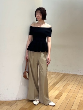 「LAGUNAMOON（ラグナムーン）のアイテム」を使った、MASAKI KISEさん（レディース・168cm）の夏コーディネート
