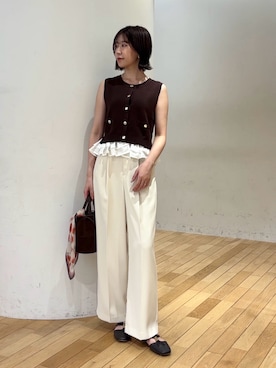 MASAKI KISEさん（レディース・168cm）の夏コーディネート
