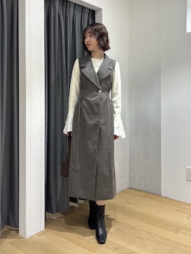 「LAGUNAMOON（ラグナムーン）のアイテム」を使った、MASAKI KISEさん（レディース・168cm）の秋コーディネート
