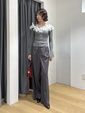 「LAGUNAMOON（ラグナムーン）のアイテム」を使った、MASAKI KISEさん（レディース・168cm）の秋コーディネート