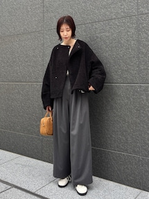 2WAYシアーベロアホックデザイントップス｜ラグナムーン（LAGUNAMOON