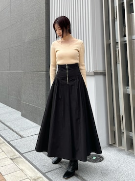 MASAKI KISEさん(レディース・168cm)の冬コーディネート