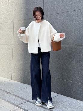 MASAKI KISEさん（レディース・168cm）の冬コーディネート