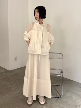 「LAGUNAMOON（ラグナムーン）のアイテム」を使った、MASAKI KISEさん（レディース・168cm）の春コーディネート