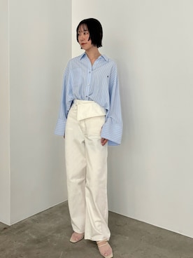 「アイテム（その他シューズ）」を使った、MASAKI KISEさん（レディース・168cm・20代）の冬コーディネート