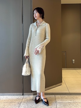 「アイテム（パンプス）」を使った、MASAKI KISEさん（レディース・168cm・20代）の秋コーディネート