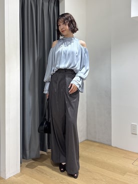 「LAGUNAMOON（ラグナムーン）のアイテム」を使った、MASAKI KISEさん（レディース・168cm）の秋コーディネート