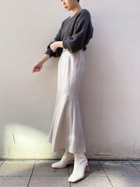 MASAKI KISEさん（レディース・168cm）の冬コーディネート