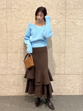 MASAKI KISEさん（レディース・168cm）の冬コーディネート