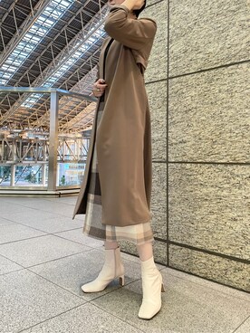 MASAKI KISEさん(レディース・168cm)の冬コーディネート