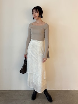 MASAKI KISEさん（レディース・168cm）の秋コーディネート