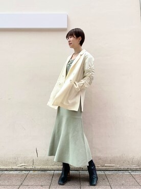 MASAKI KISEさん（レディース・168cm）の冬コーディネート