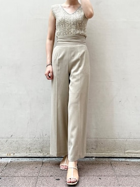 MASAKI KISEさん（レディース・168cm）の夏コーディネート