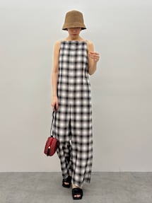 LAGUNAMOON オールインワンスーツ LAGUNAMOON（ラグナムーン）の「オフショルジャンプスーツ