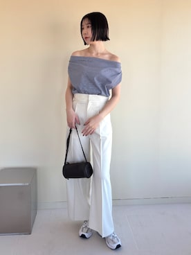 「LAGUNAMOON（ラグナムーン）のアイテム」を使った、MASAKI KISEさん（レディース・168cm）の春コーディネート