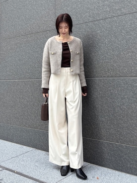 MASAKI KISEさん（レディース・168cm）の秋コーディネート