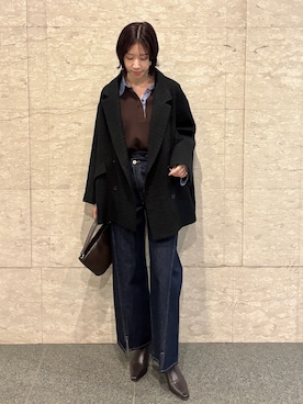 MASAKI KISEさん（レディース・168cm）の冬コーディネート