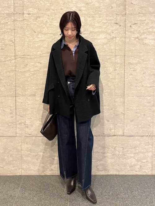 ツイードオーバージャケットコート｜ラグナムーン（LAGUNAMOON）公式