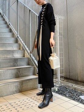 MASAKI KISEさん（レディース・168cm）の冬コーディネート