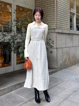 MASAKI KISEさん（レディース・168cm）の秋コーディネート