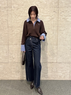 MASAKI KISEさん（レディース・168cm）の冬コーディネート