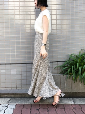 MASAKI KISEさん（レディース・168cm）の夏コーディネート