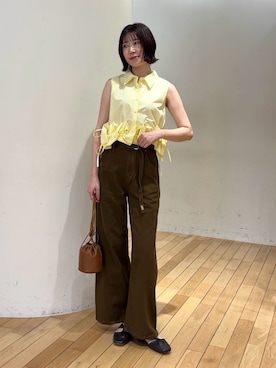 「LAGUNAMOON（ラグナムーン）のアイテム」を使った、MASAKI KISEさん（レディース・168cm）の夏コーディネート