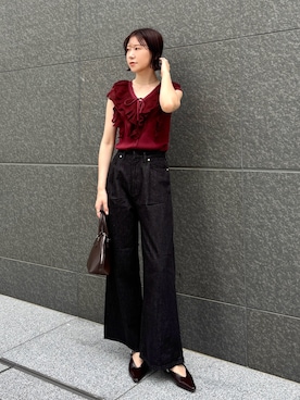 「アイテム（パンプス）」を使った、MASAKI KISEさん（レディース・168cm・20代）の夏コーディネート